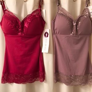 Very Sexy 2 Piece Cami Set NWT Rhonda Shear SZ XS